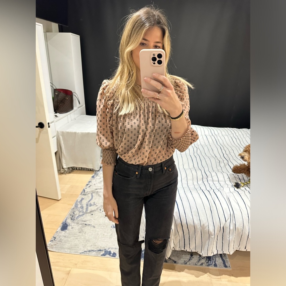 Joie Ruffle blouse - Picture 2 of 5